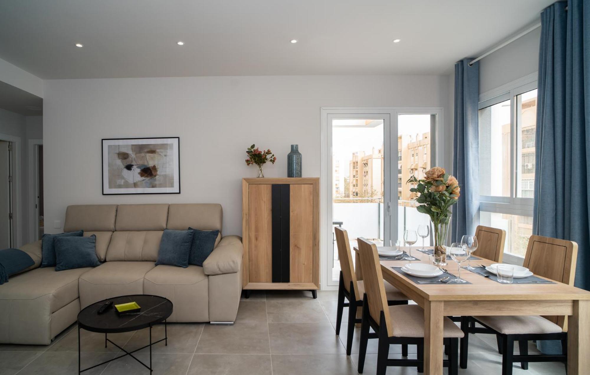 Apartamento AAC Málaga - Con luz propia, amplio y nuevo! Habitación foto